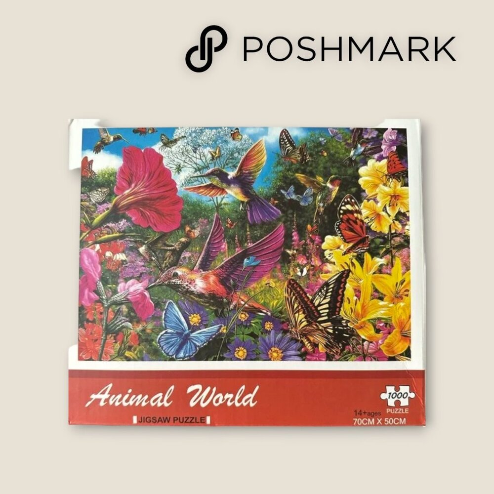 Animal World‎ Puzzle "Sea of Flowers" 1000 Pieces